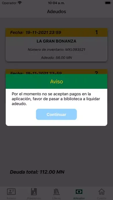Captures d'écran de Bibliotecas UABC